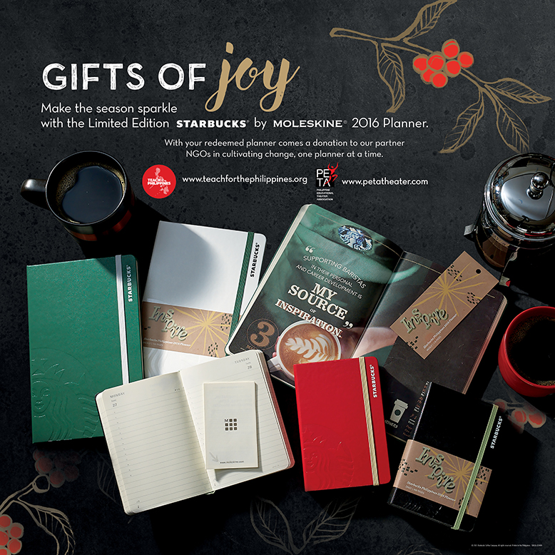 Starbucks x Moleskine Planner - Ad Material